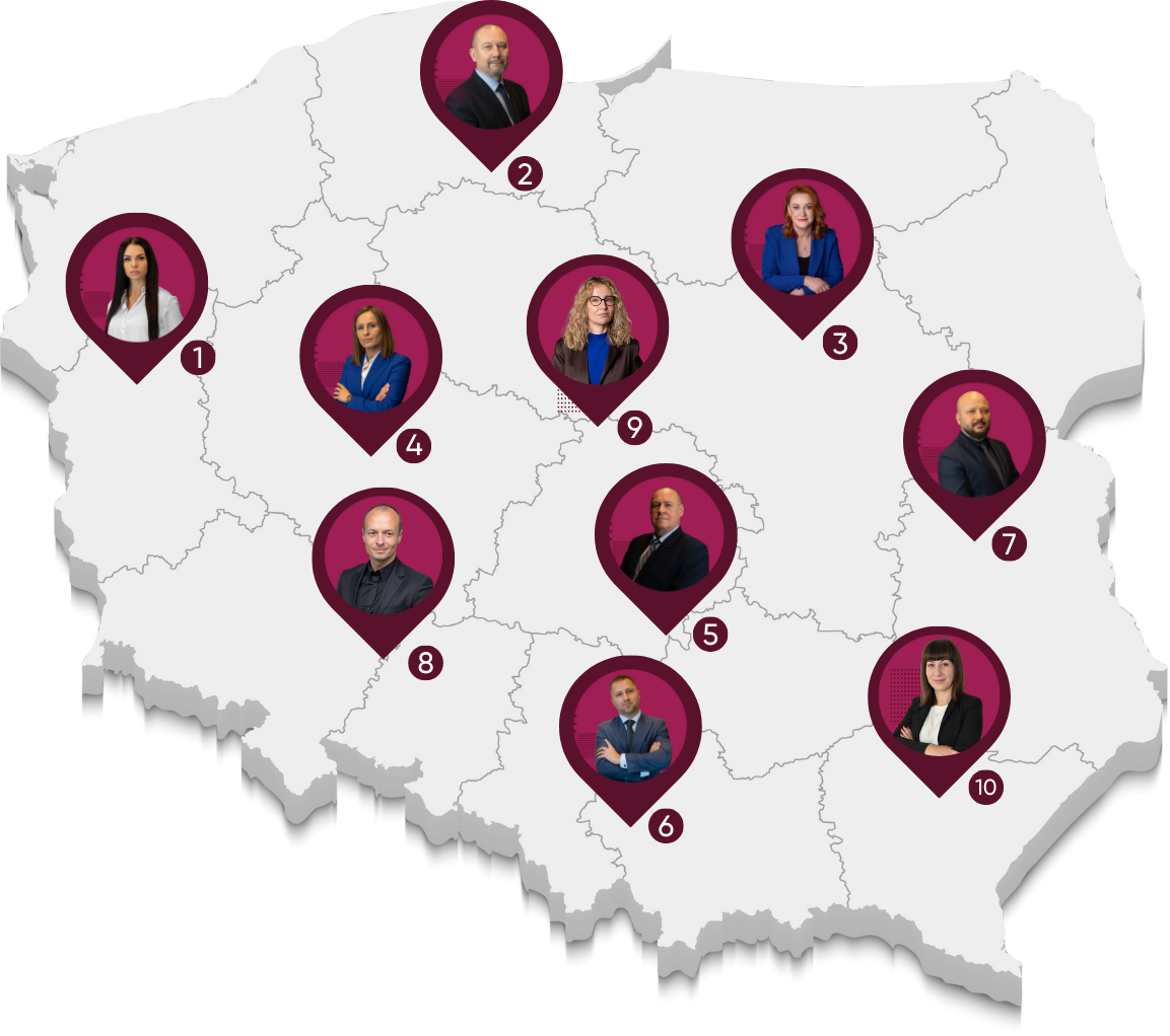 Współpraca - Regiony