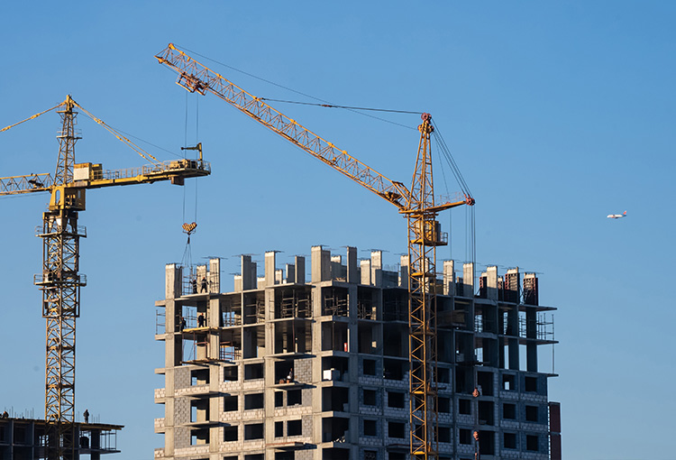 budowa bloku mieszkalnego