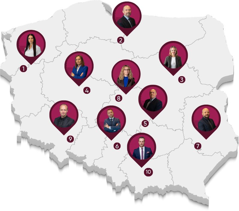 Współpraca - Regiony
